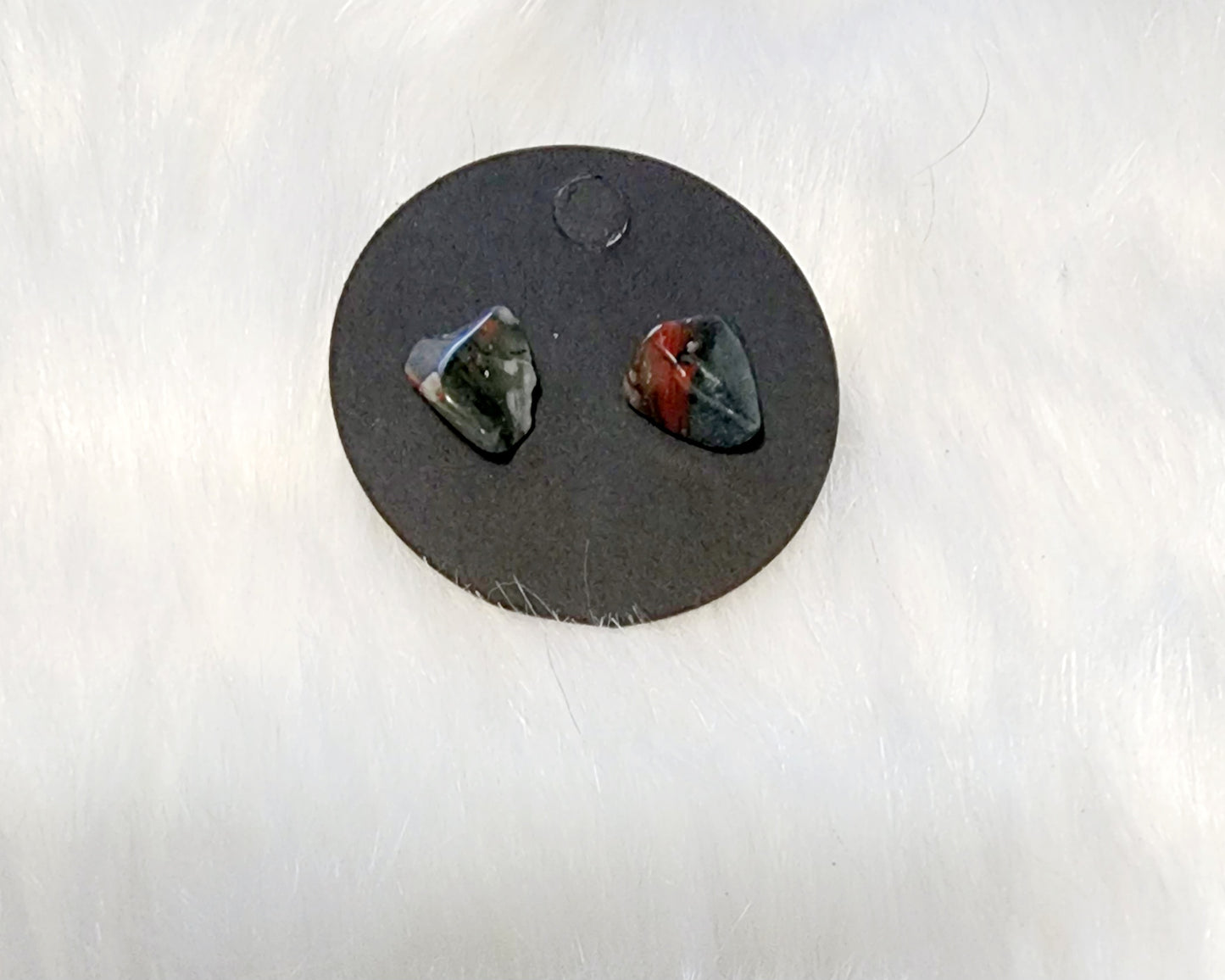 Natural Crystal Studs