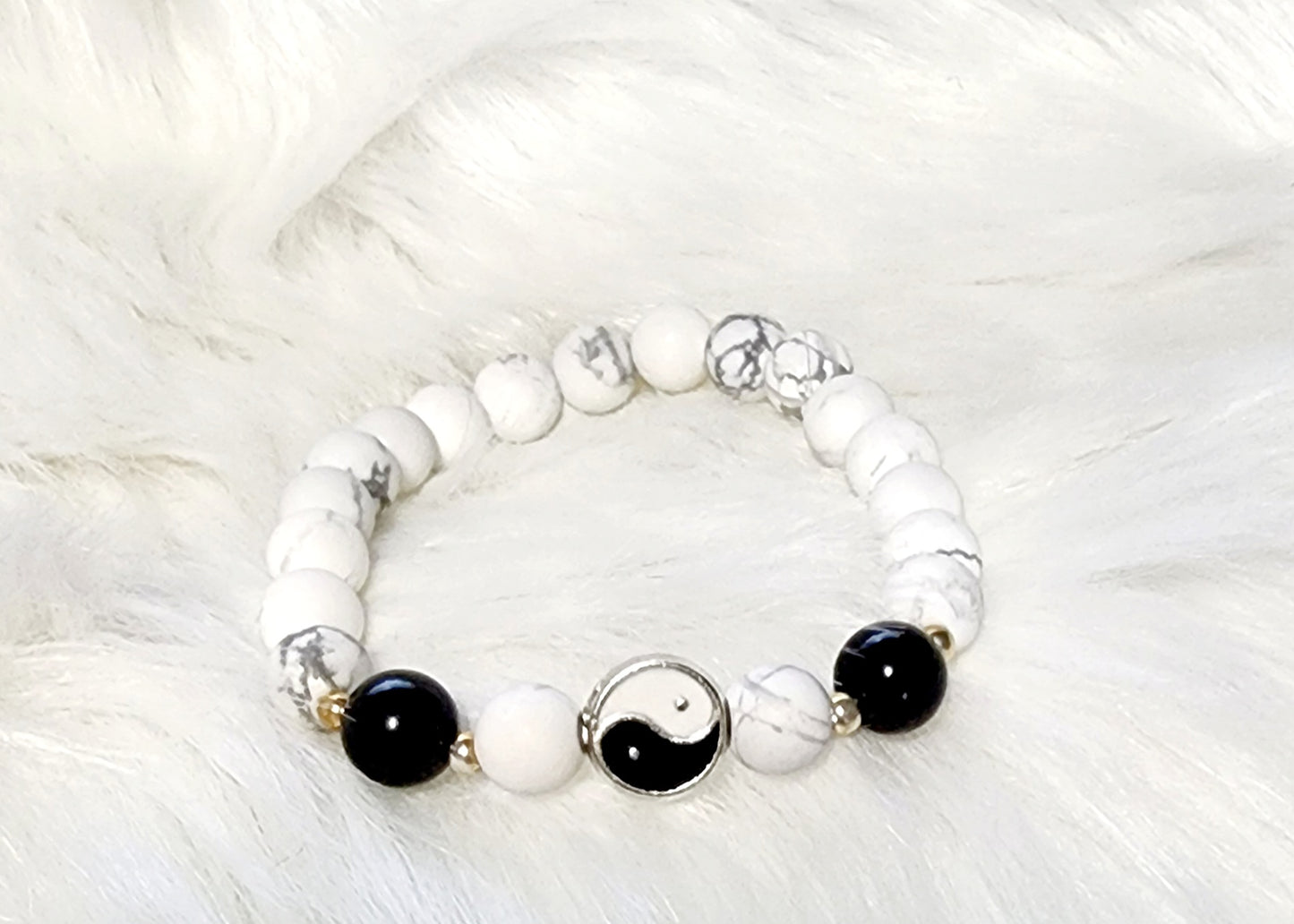 Custom Natural Crystal Bead Bracelets with Charms