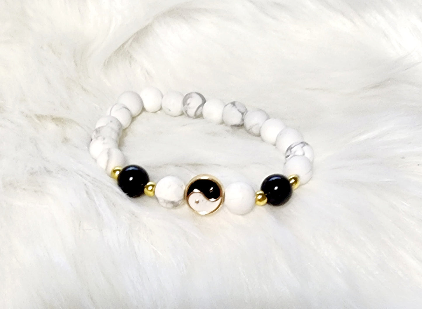 Custom Natural Crystal Bead Bracelets with Charms