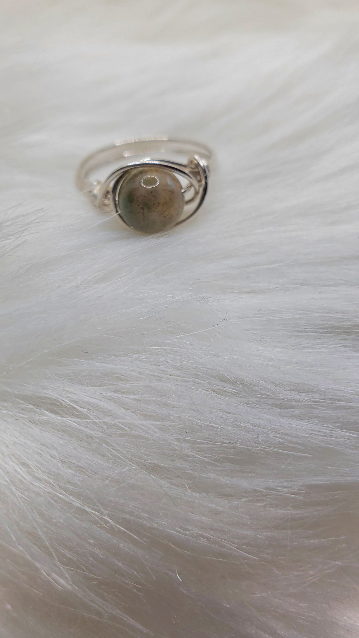 Natural Crystal Stone Rings
