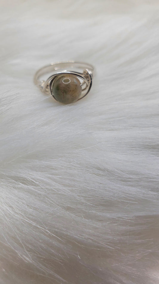 Natural Crystal Stone Rings