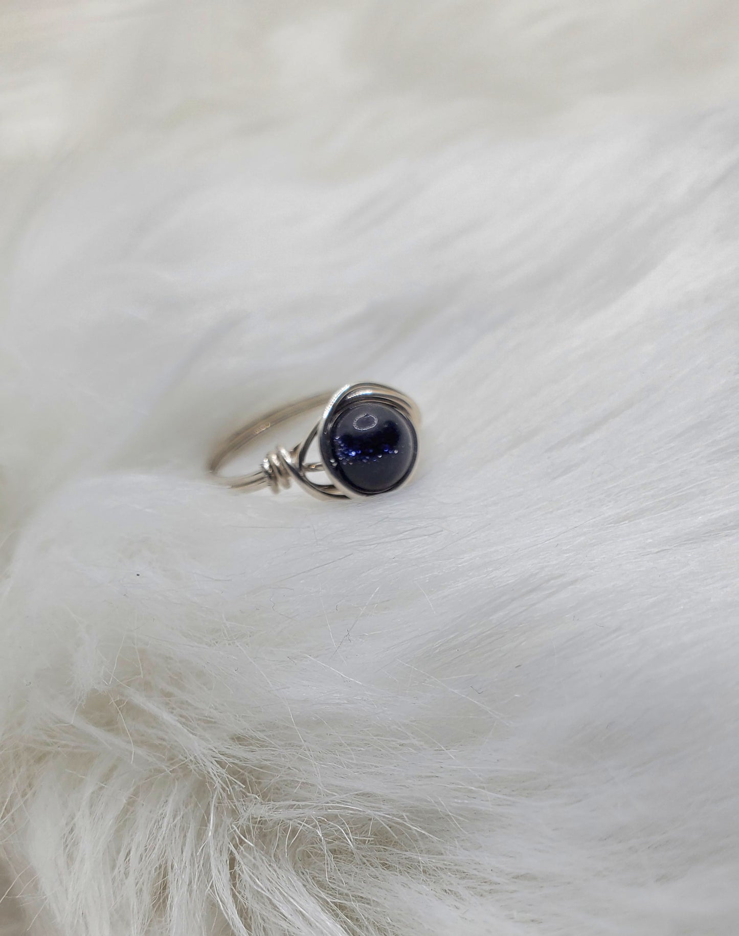 Natural Crystal Stone Rings