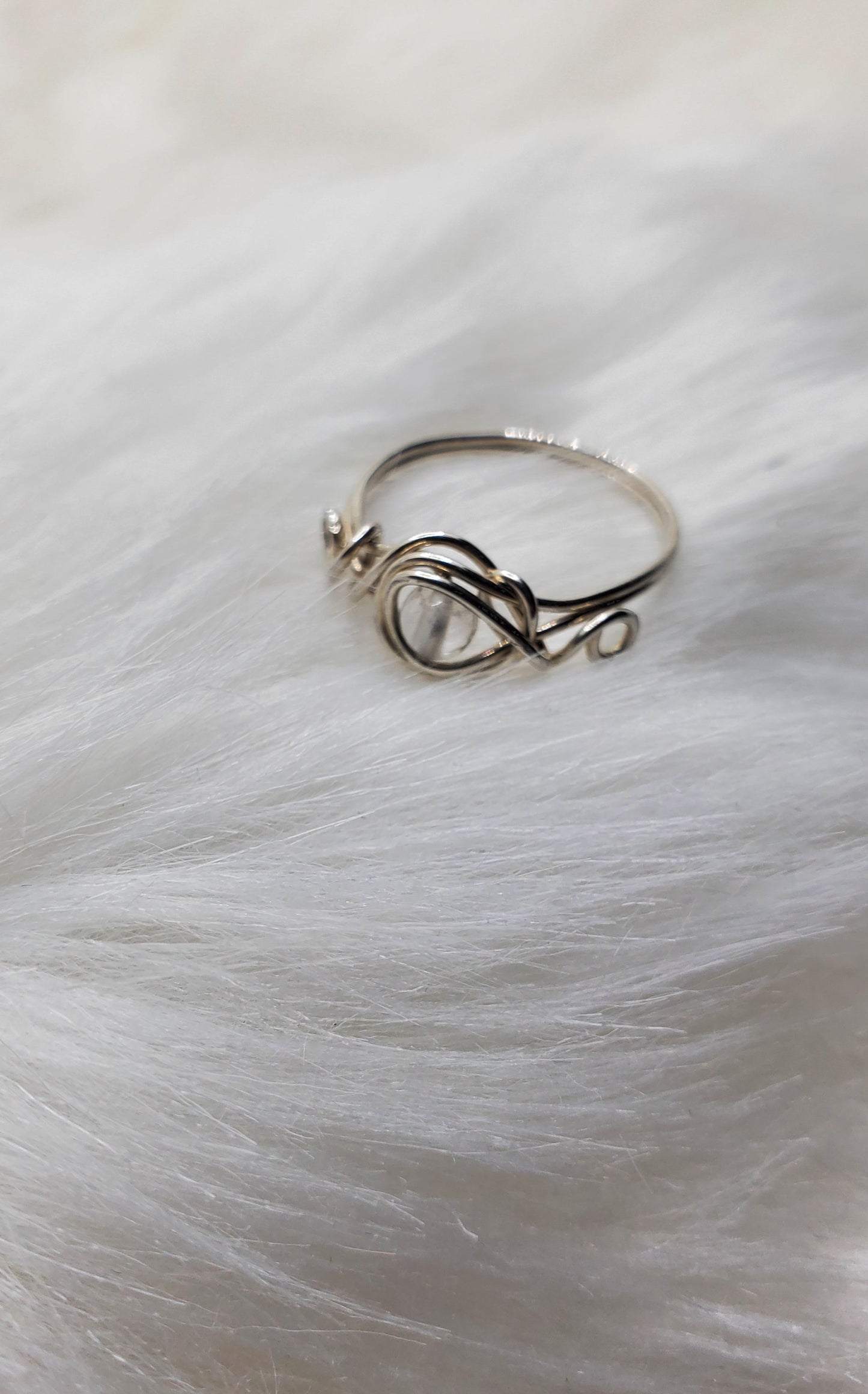 Natural Crystal Stone Rings