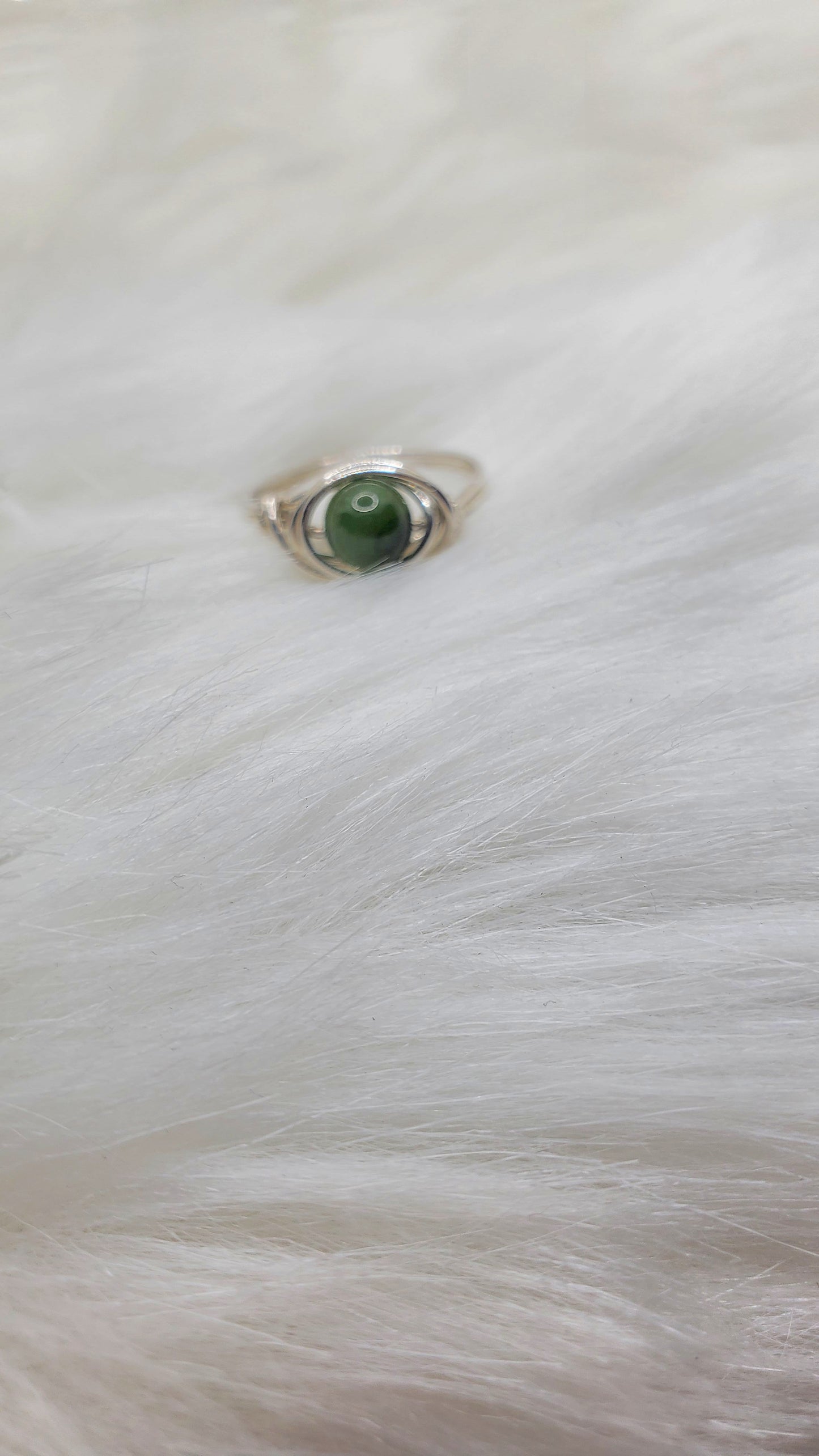 Natural Crystal Stone Rings